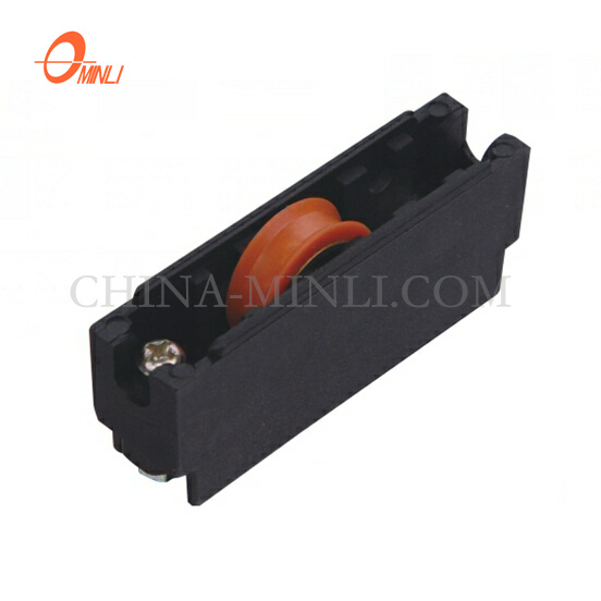High satisfaction Rust prevention plastic roller sliding windows pvc sliding door window roller wheel with CE 