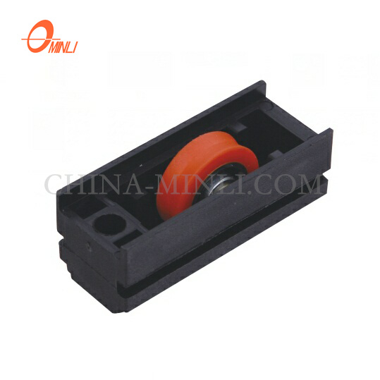 Durable Single Wheel Patio Door Rollers Plastic Roller Sliding Windows Pvc Sliding Door Window Roller Wheel with Rosh 